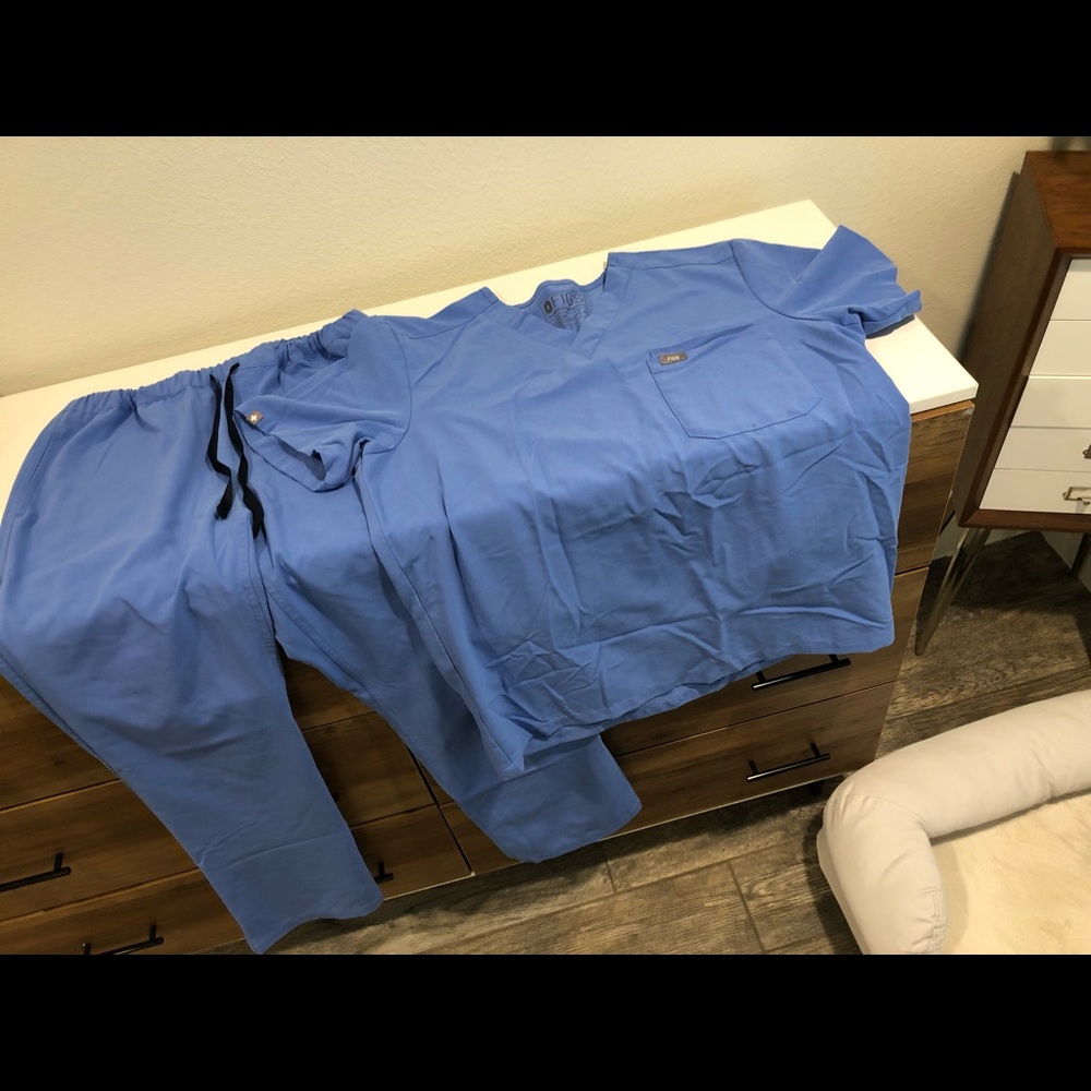 Blue figs scrub set men